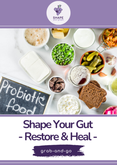 D. Shape Your Gut Restore & Heal G&G cover page
